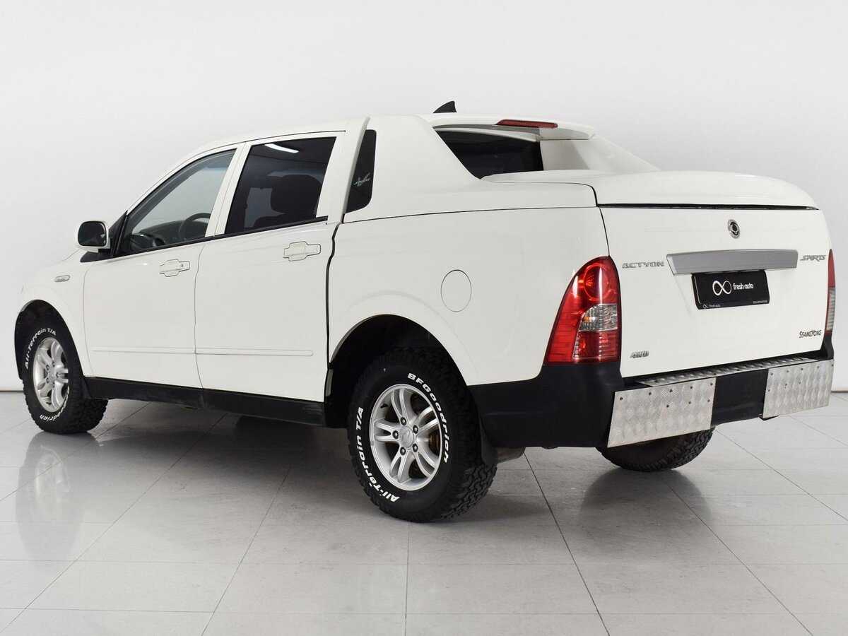 Характеристики ssangyong actyon sports