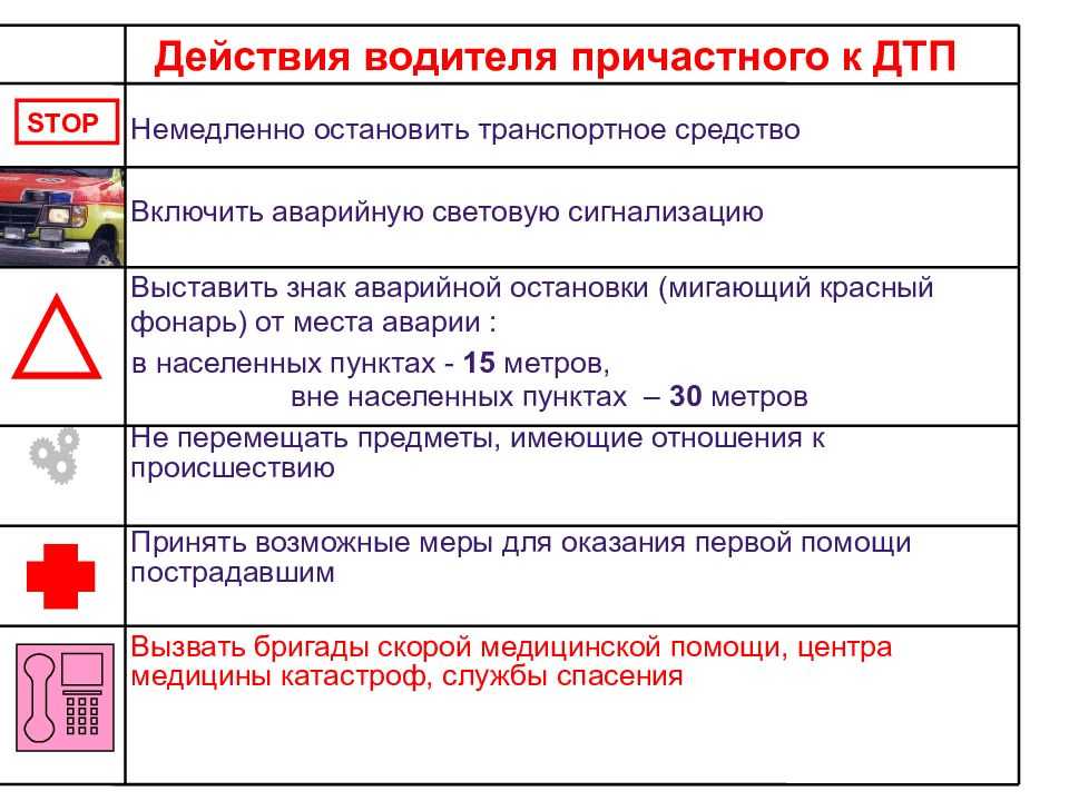 Авария при движении задним ходом