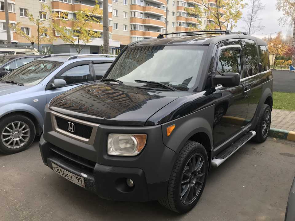 Honda element – миниатюрный «грузовик» с экстравагантной внешностью