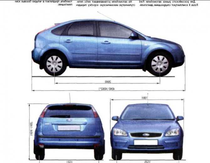 Технические характеристики ford focus 3