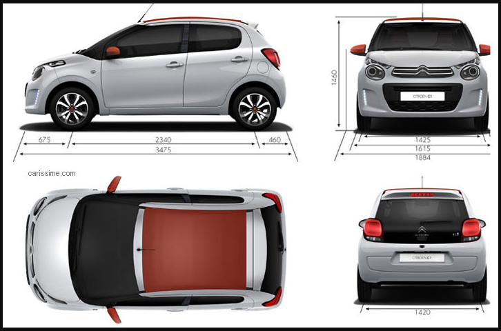 Citroen c1 (ситроён c1) 2023 - обзор модели c фото и видео