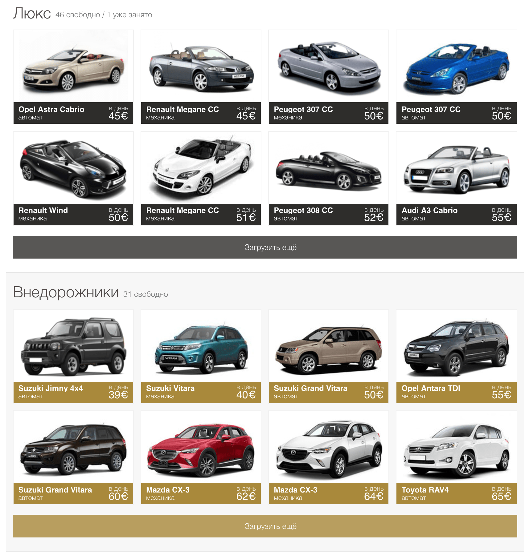 Автомобили d класса