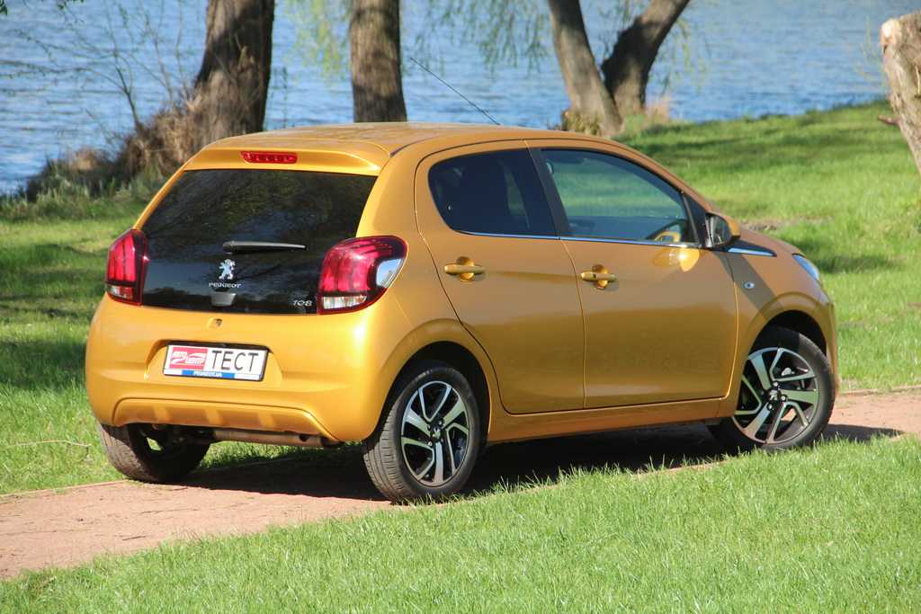 Peugeot 108 — технические характеристики автомобилей