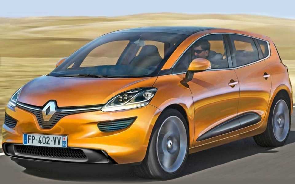 Обновленный renault scenic