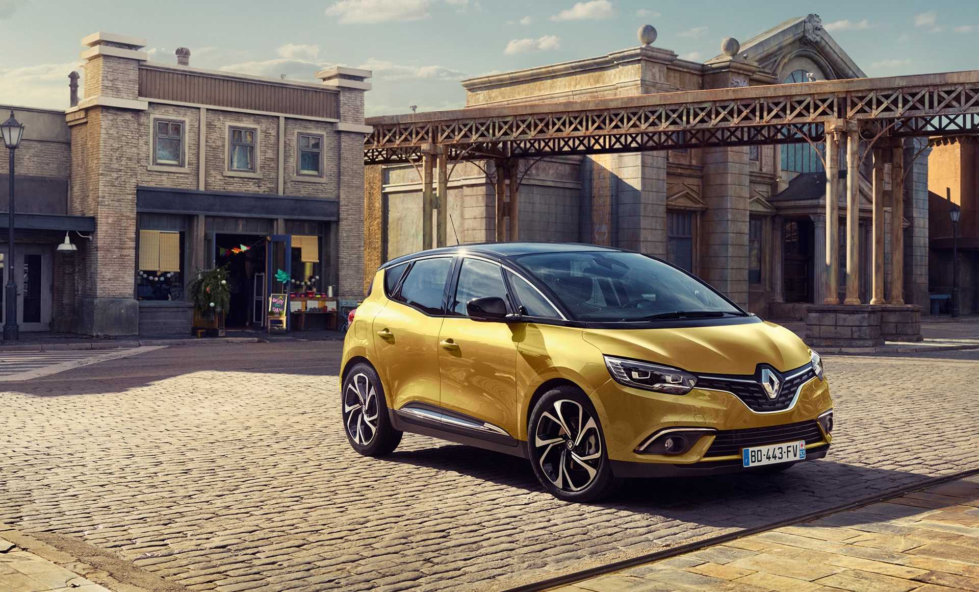 Обновленный renault scenic