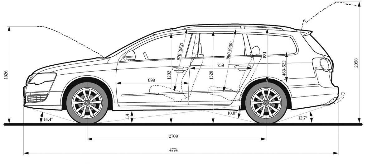 Das tatarstanvolkswagen passat b6 - описание, технические характеристики, фото